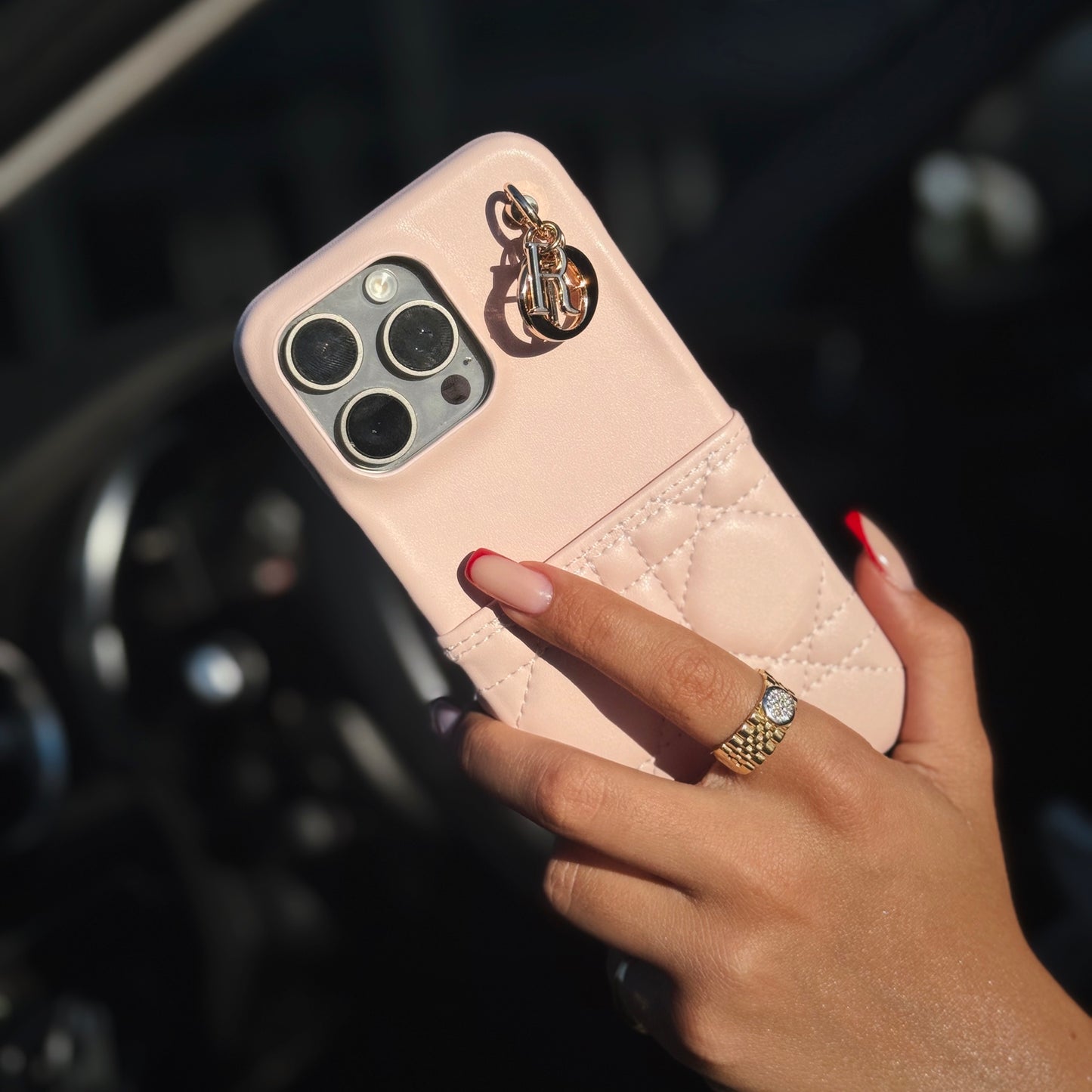 Dior Iphone Leather Case