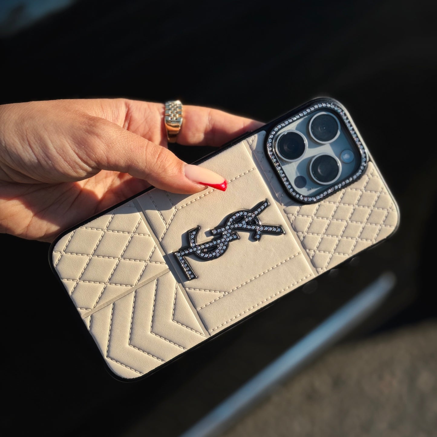 Yves Saint Laurent Leather Case