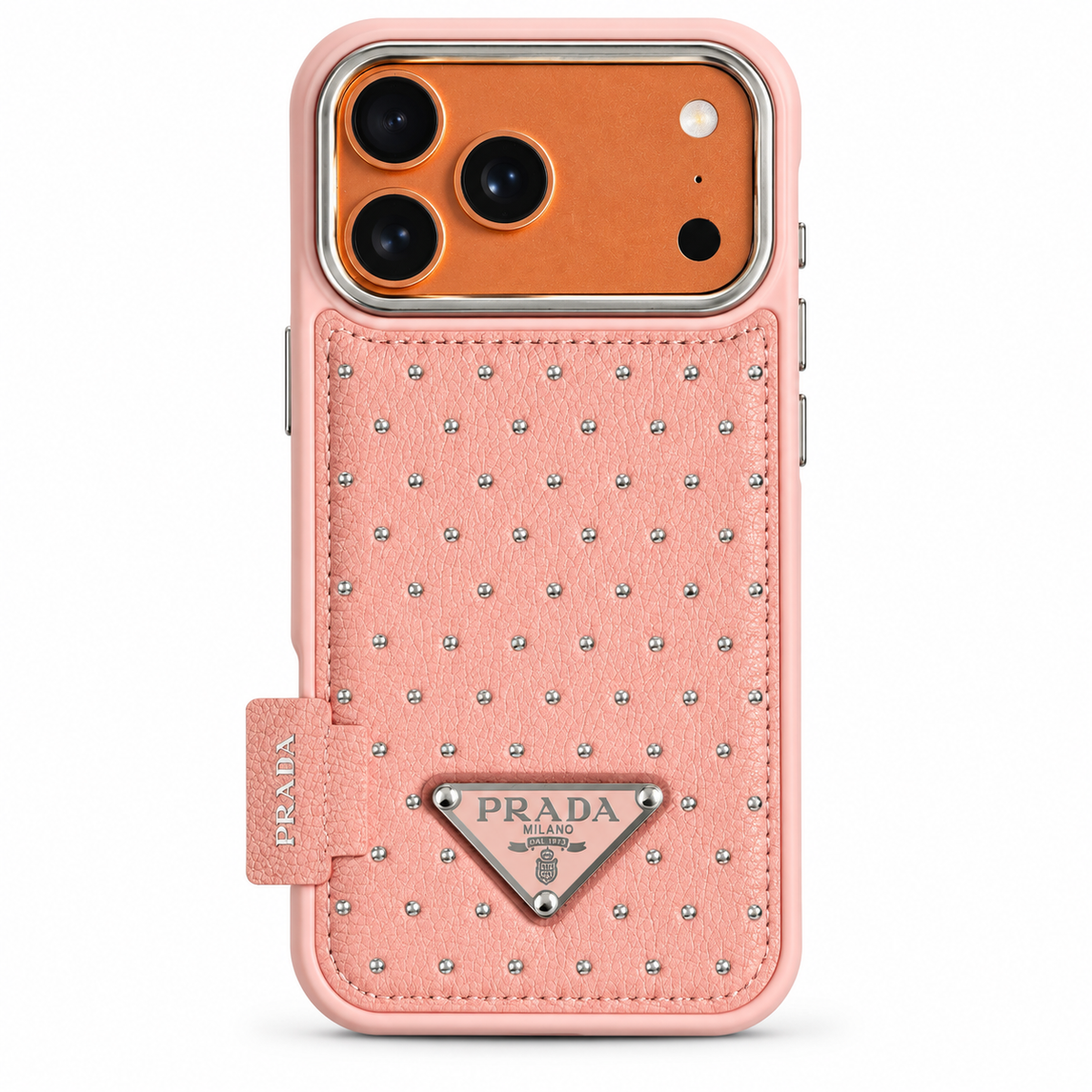 Prada Crystal Leather iPhone Case