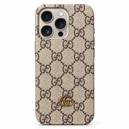 Gucci GG Monogram iPhone Case