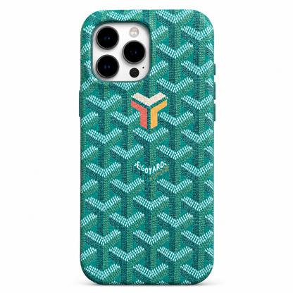 Goyard Signature Logo iPhone Case