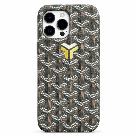 Goyard Signature Logo iPhone Case