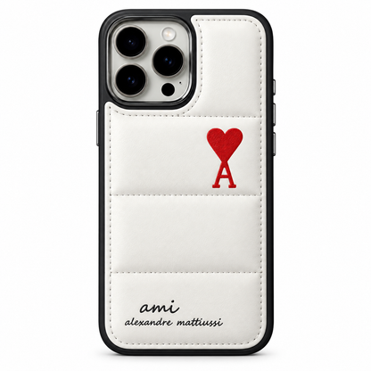 AMI de Cœur Quilted iPhone Case