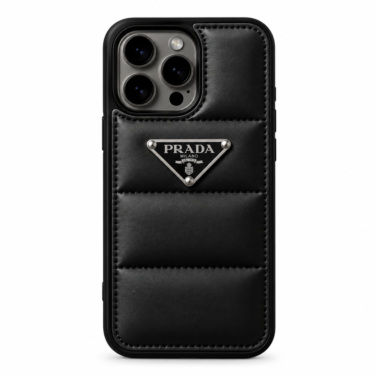 Prada Padded Leather iPhone Case