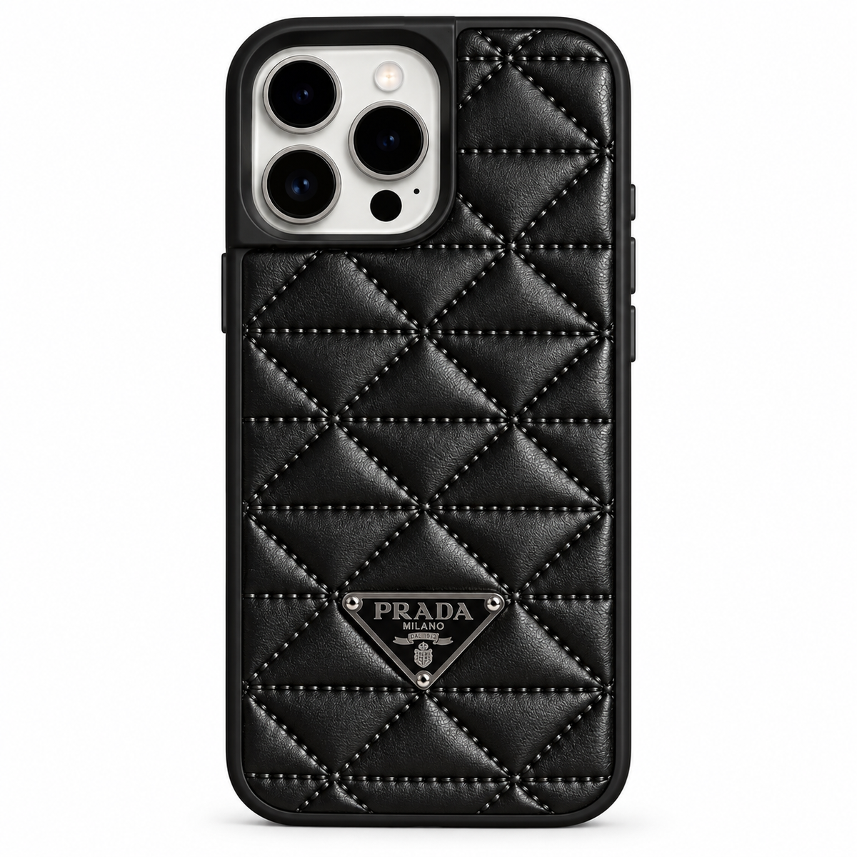 Prada Quilted Leather iPhone Case