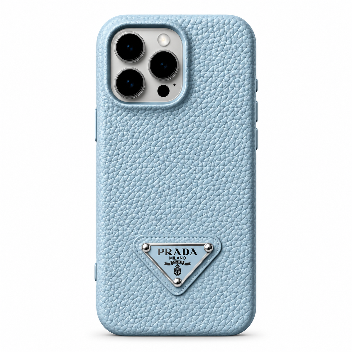 Prada Grained Leather iPhone Case