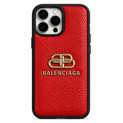 Balenciaga Leather iPhone Case
