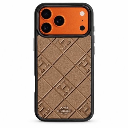 Hermès Leather Pocket iPhone Case