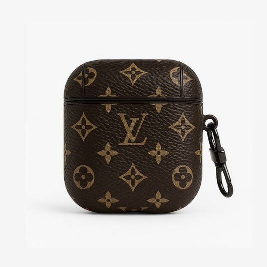 Lv Leather Airpods Case