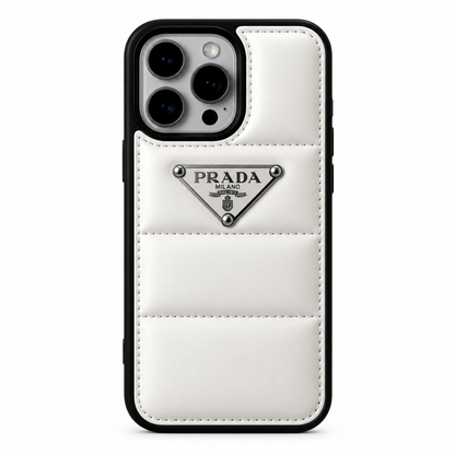 Prada Padded Leather iPhone Case