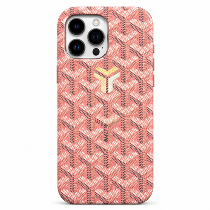 Goyard Signature Logo iPhone Case