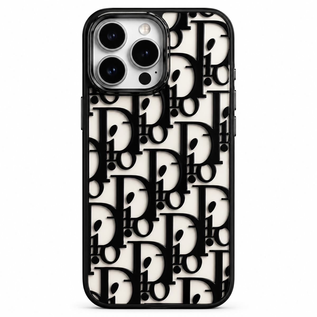 Dior Oblique Transparent iPhone Case