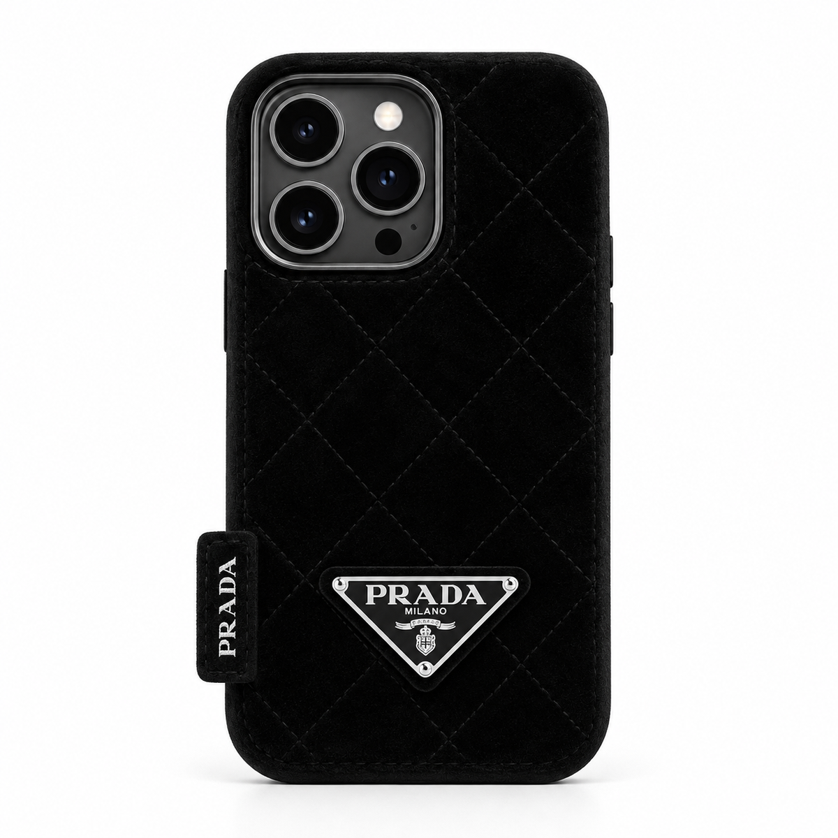 Prada Quilted Mohair iPhone Case