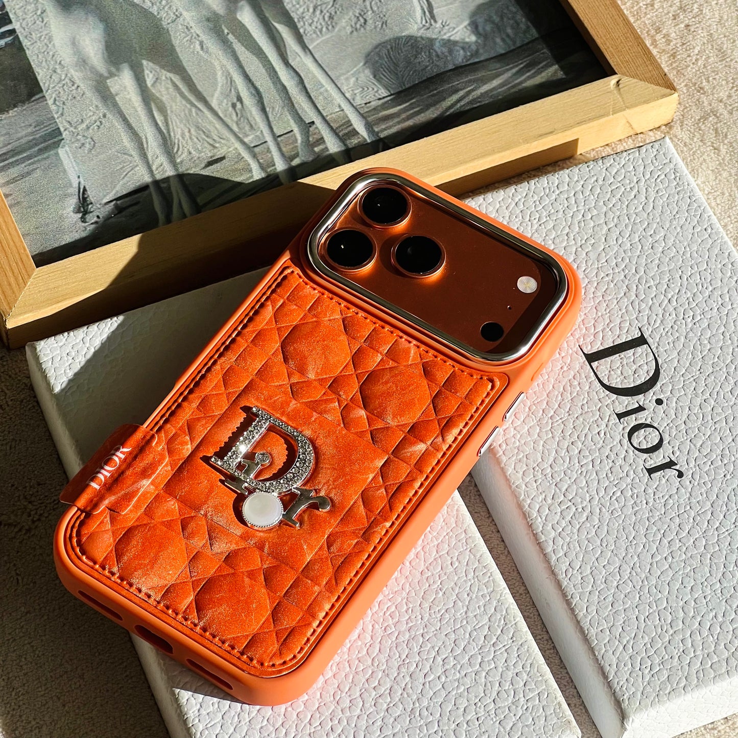 Strassed Dior Iphone Case