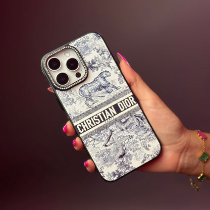 Christian Dior Toile de Jouy iPhone Case