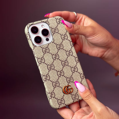 Gucci GG Monogram iPhone Case