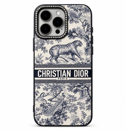 Christian Dior Toile de Jouy iPhone Case