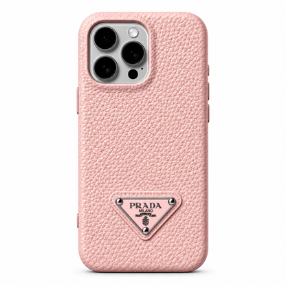 Prada Grained Leather iPhone Case